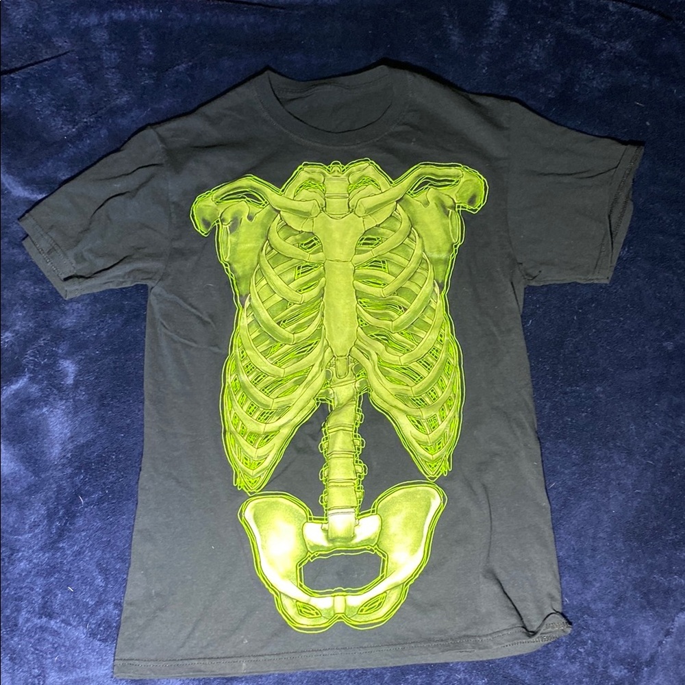Glow-in-the-Dark Skeleton T-Shirt